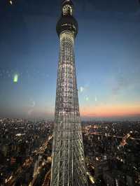 東京浪漫夜景餐廳🥂天空 LOUNGE TOP of TREE