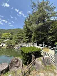 日本三大名園之一栗林公園