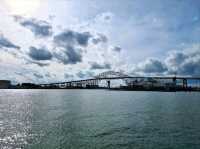 Old Corpus Christi Harbor Bridge, see it before it's demolish.
