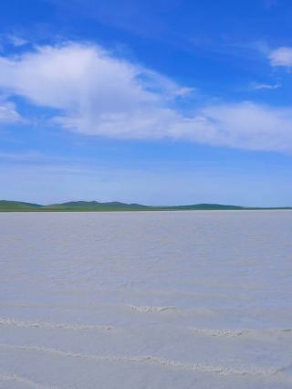 No wonder Inner Mongolia's lakes are all milk—truly stunning! The latest must-visit spot!