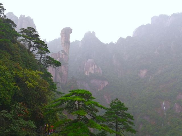 我看到的三清山