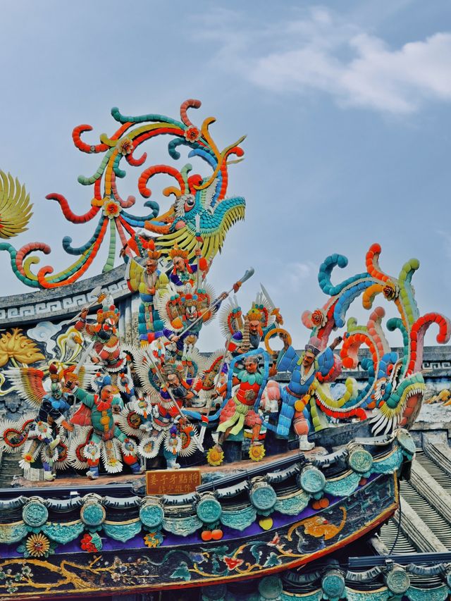 汕頭屋頂藝術 「舉頭三尺有神明」 汕頭屋頂藝術 「舉頭三尺有神明」