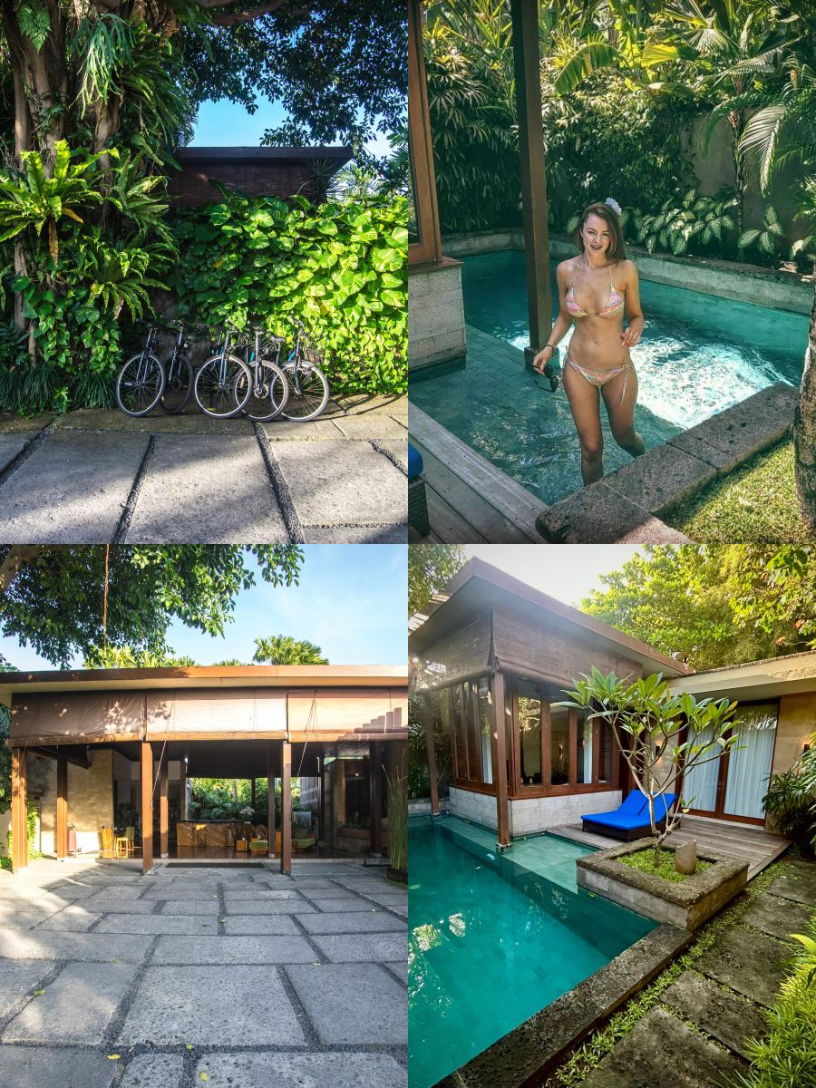 👑 Hotel: Vila Surga Hotel Butik
📍 Alamat: 18 Saridewi, Seminyak, Indonesia

💖 Hotel seperti apa ini?
Vila Surga Hotel Butik adalah surga tersembunyi di pusat Seminyak yang ramai. Setiap vila memiliki pagar pribadi, kolam renang pribadi, dan ruang tamu terpisah, menawarkan privasi dan kenyamanan yang luar biasa✨. Meskipun hotel ini tersembunyi di gang kecil, lokasinya sangat strategis, dekat dengan pantai dan alun-alun. Ini adalah pilihan yang sangat cerdas, dikenal karena memberikan pengalaman seperti di rumah sendiri, menjadikannya pilihan utama bagi wisatawan di Seminyak.

🛁Pengalaman
· Kamar-kamarnya modern dan luas, dengan desain kolam renang yang membuat tamu merasa lebih mewah dibandingkan tempat lain✨. Setiap vila memiliki akses ke taman pribadi, memastikan sinar matahari dan angin sepoi-sepoi setiap hari.
· Staf hotel sangat perhatian dan ramah, selalu tersenyum dan berinteraksi dengan ramah, membuat Anda merasa sangat disambut. Tidak hanya itu, layanan mereka yang penuh perhatian memastikan setiap detail disajikan dengan sempurna.
· Makanan di restoran berlimpah dan lezat, sarapan bahkan dapat dipesan sesuai selera pribadi dan diantar langsung ke vila Anda.
· Jika ingin menjelajahi sekitar, hotel juga menyediakan layanan antar-jemput gratis, membuat perjalanan ke berbagai tempat menjadi mudah dan nyaman🌍. Tidak heran jika wisatawan selalu memilih hotel ini lagi.

🍽️ Rekomendasi Sekitar

🌟 Kuliner Legendaris
- BKeto Bali: Diet rendah karbohidrat, sehat dan lezat.
- Ling-Ling's Bali: Hidangan Asia khas dengan inovasi tanpa henti.
- Naughty Nuri's: Jangan lewatkan iga sapi mereka, sangat lezat!

🌊 Rekreasi & Hiburan
- Zanti The Retreat: Tempat yang tepat untuk bersantai dan menenangkan diri.
- Bali Hair & Spa: Nikmati perawatan mewah, segarkan diri Anda.
- Balinese Cooking Class at The Amala: Ikuti proses pembuatan hidangan lokal, belajar membuat masakan otentik dengan tangan Anda sendiri, sangat menyenangkan!

Di Seminyak, baik menikmati privasi vila maupun merasakan suasana sekitar, semuanya membuat Vila Surga layak untuk dinantikan❤️.