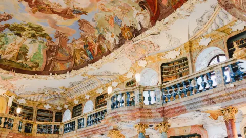 Weingarten Abbey | The World's Most Beautiful Library Inside the Abbey — traveler post in Ulm