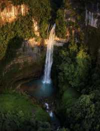 開陽雙絕 天坑極限盪鞦韆 瀑布秘境享清涼