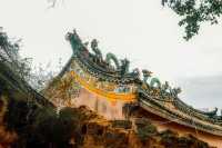 樸素又繁盛潮汕屋頂在饒平