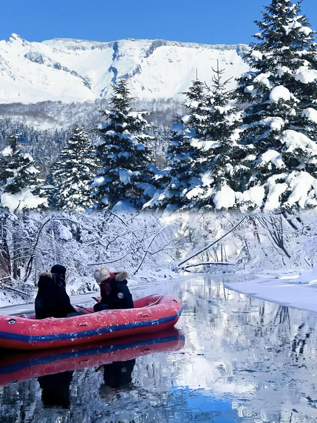 長白山日落｜誤入芬蘭童話鎮の粉雪日落live秀