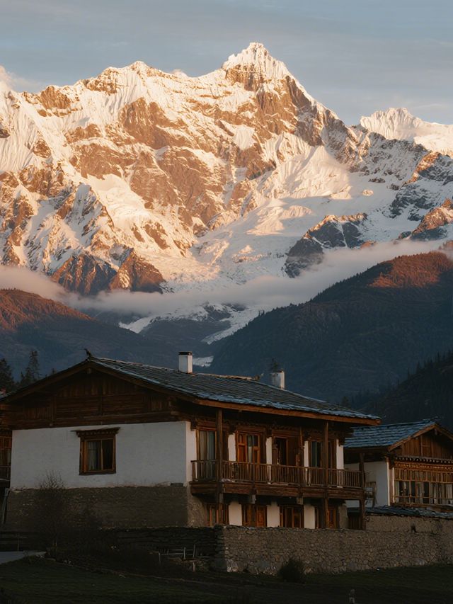 西藏遛娃神地米林松贊南迦巴瓦山居｜帶娃住進雪山裡！