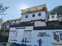 A Winter Day in the Mountain Village