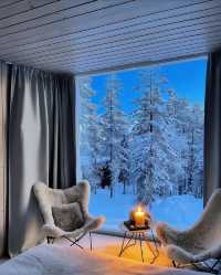 夢幻北歐童話屋躺床上就能看極光的那種！