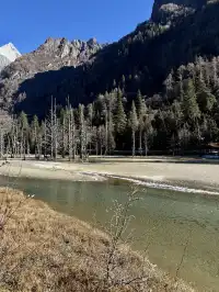 長坪溝美哭！雪山草甸徒步真的太治癒