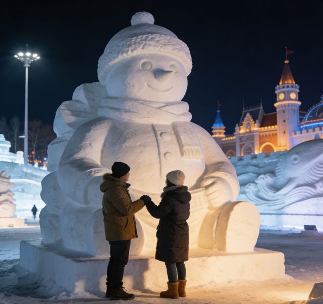 長春長影世紀城:闖入山海經的奇幻冰雪夜! 長春長影世紀城:闖入山海經的奇幻冰雪夜!