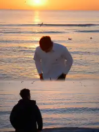 冬季阿那亞｜在日出之前