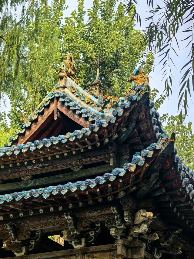 太原·晉祠鐘鼓樓|十字歇山頂的迷你版小閣樓