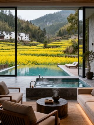 Stay in a Wuyuan Hui-style guesthouse and explore the Huizhou rapeseed flower sea with your kids for 5 days