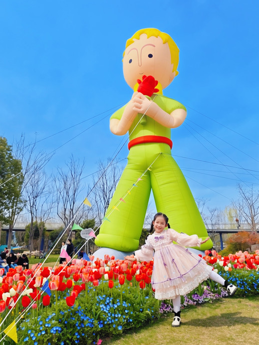 At Miracle Garden, experience the miracle of love and flowers with