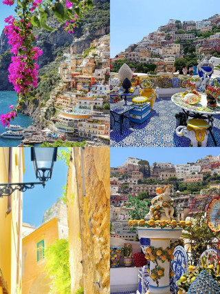 Pour three cans of candy colors into the Mediterranean
