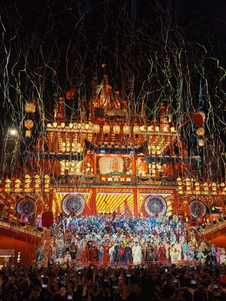 河頭老街呢波熱度確實猛,國慶直接衝上咗抖音