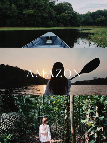 72 hours in the Amazon, and you'll find...