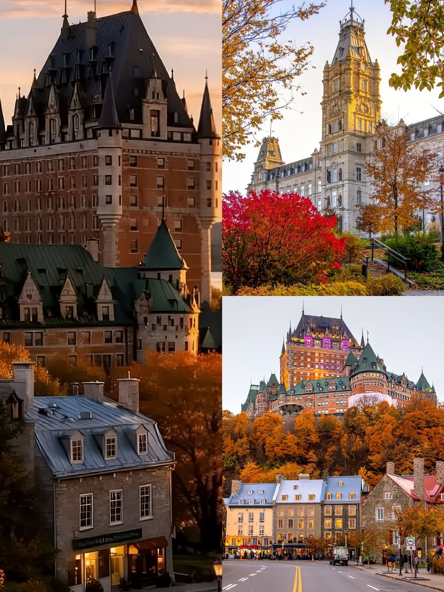 Kota Tua Quebec | Kota Dongeng Eropa Paling Romantis di Amerika Utara.