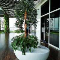 Interesting landscape at Menara Jland