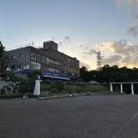 【横浜】夕方の港の見える丘公園・展望台にて
