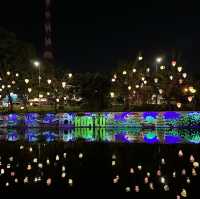 Lantern lake of Pho Cho Hoa Lu Ninh Binh