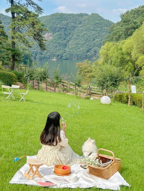초록 세상속에서 하룻밤 힐링. 오늘의 우리 집🏡