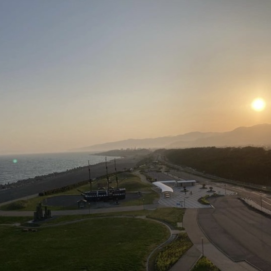 絶景　田子の浦みなと公園