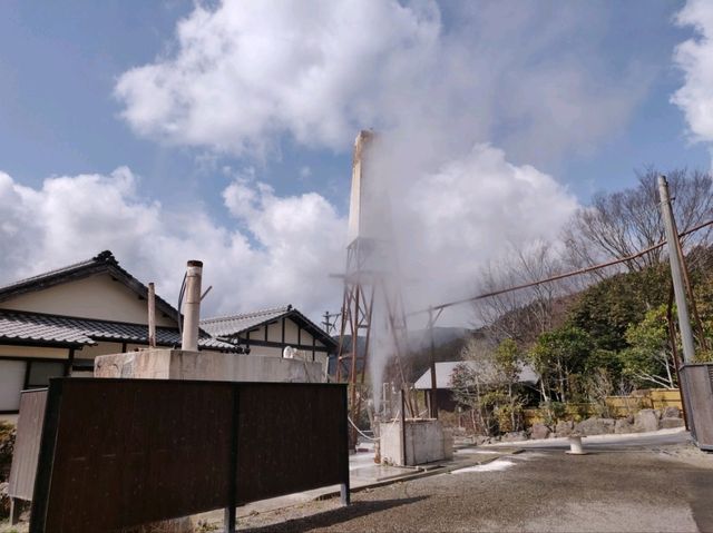 【由布院温泉 束の間】メタケイ酸たっぷりの青白い温泉