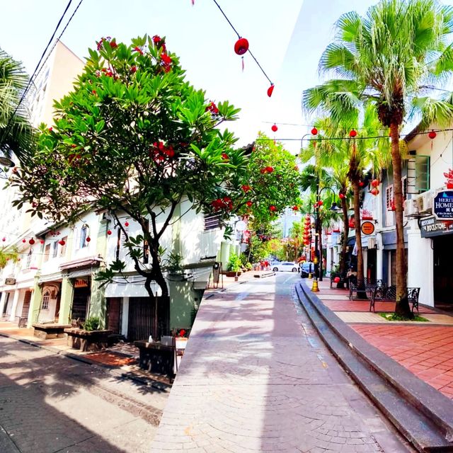 Strolling Down the Charming Street 