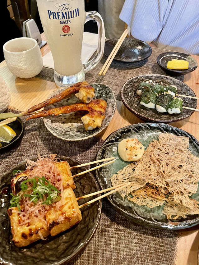尖沙咀串燒店🍢 這家店專門主打雞肉串燒