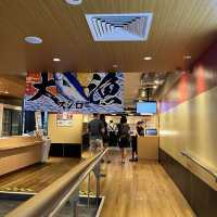 Belt sushi at Sushiro 