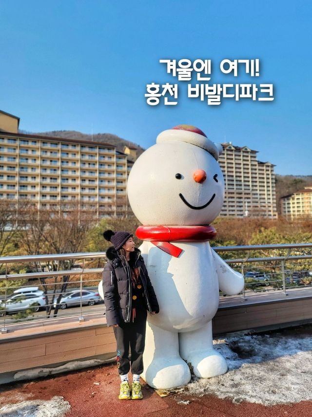 겨울 최고의 핫플! 홍천 비발디파크⛷️🏂