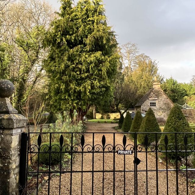 Winter Cotswolds in UK