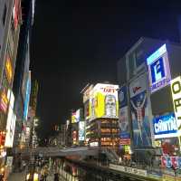【大阪 難波】夜の道頓堀へ