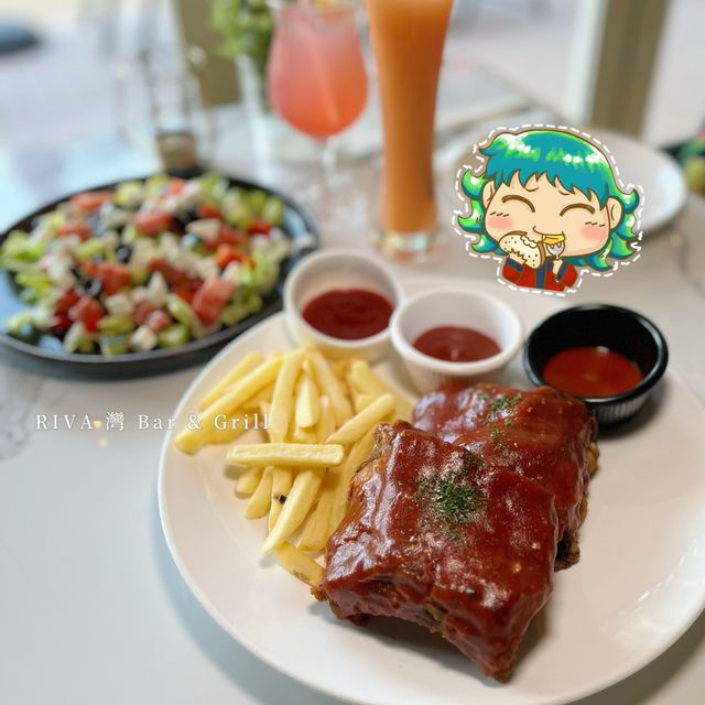 週末媽媽move🚗沙灘旁之美食 
