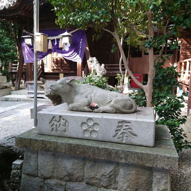 愛知旅行！名古屋「有松天満社」