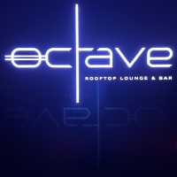 Fascinating night view at the rooftop bar Ocave Marriot Thonglor Bangkok 