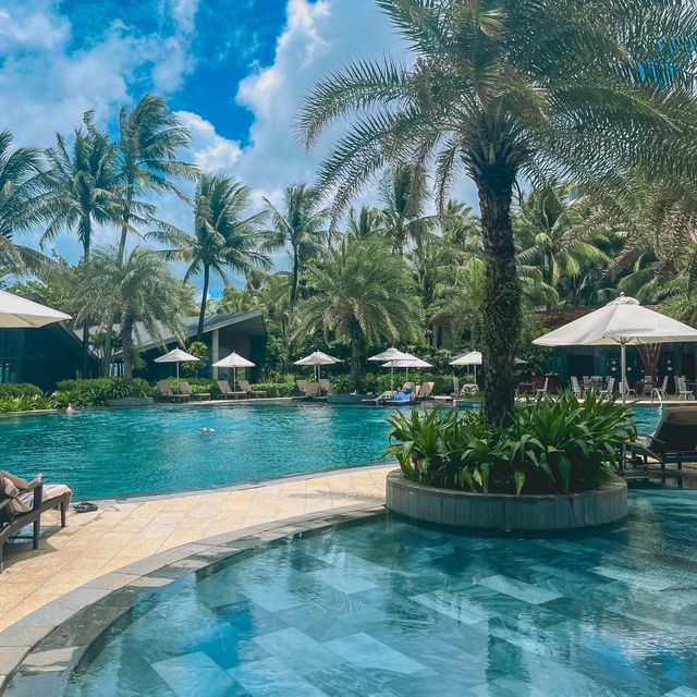 수영하기 넘 좋은 푸꾸옥 인터컨🏝️