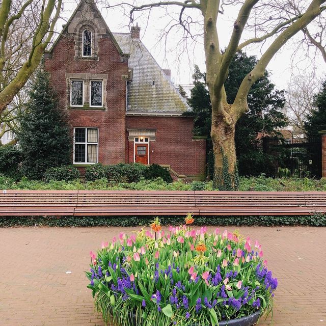 🇳🇱荷蘭海牙🏰☮️❤️‍🔥 Peace Palace（和平宮）♾️ 🔥World Peace Flame（世界和平火焰）
