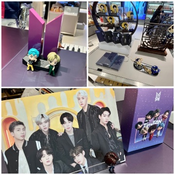 韓国ソウル・明洞】新世界百貨店にある公式BTSストア「SPACE OF BTS