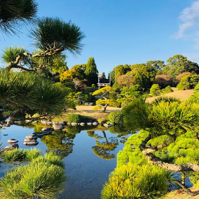 優美的日式庭園-水前寺成趣園