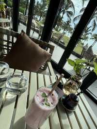 富國島很chill 的Amber sands beach club