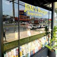 Jim's burger สาขาใหม่ ริมถนนราชพฤกษ์​ 🍔🍔