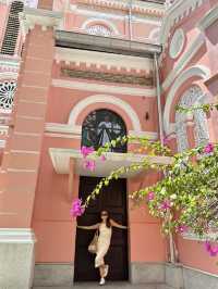 Pink Church in Vietnam 🇻🇳🌸💐🌷🎀🩷🩰