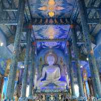วัดร่องเสือต้น (วัดสีน้ำเงิน )จังหวัดเชียงราย
