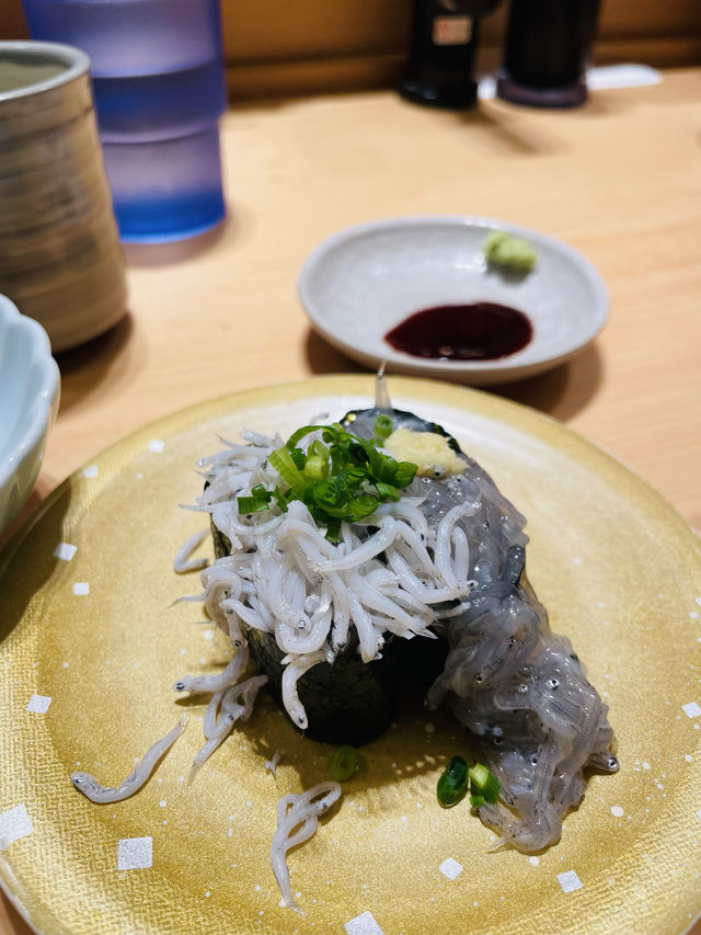 【東京都】銀座おのでらのお寿司を回転鮨スタイルで