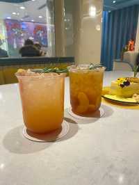 尖沙咀海港城Sips;;lban：韓式風格餐廳，甜品冰茶口感豐富