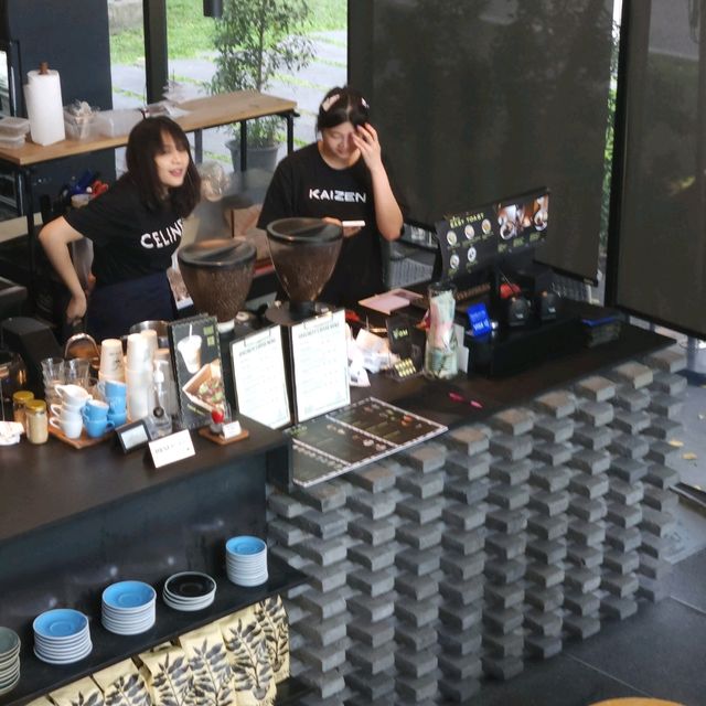 One of the top cafes to vibe in Bangkok